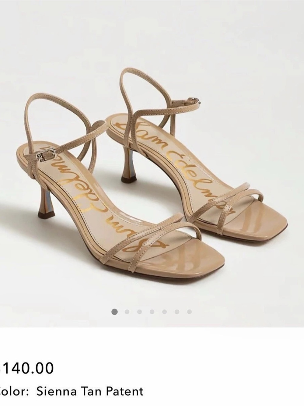 Sam Edelman Presley Kitten Heel Sandal
